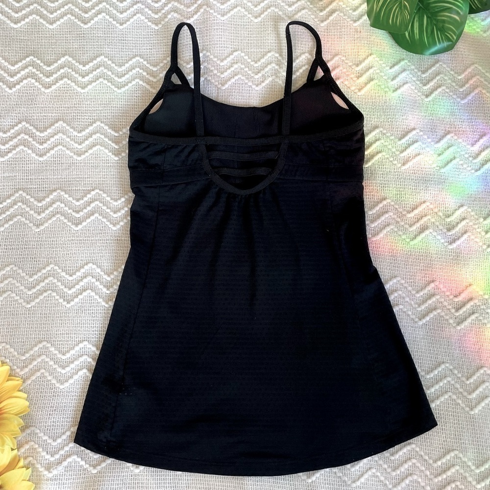 Athleta Sports Tank with Built-in Padding Black - Picture 5 of 7